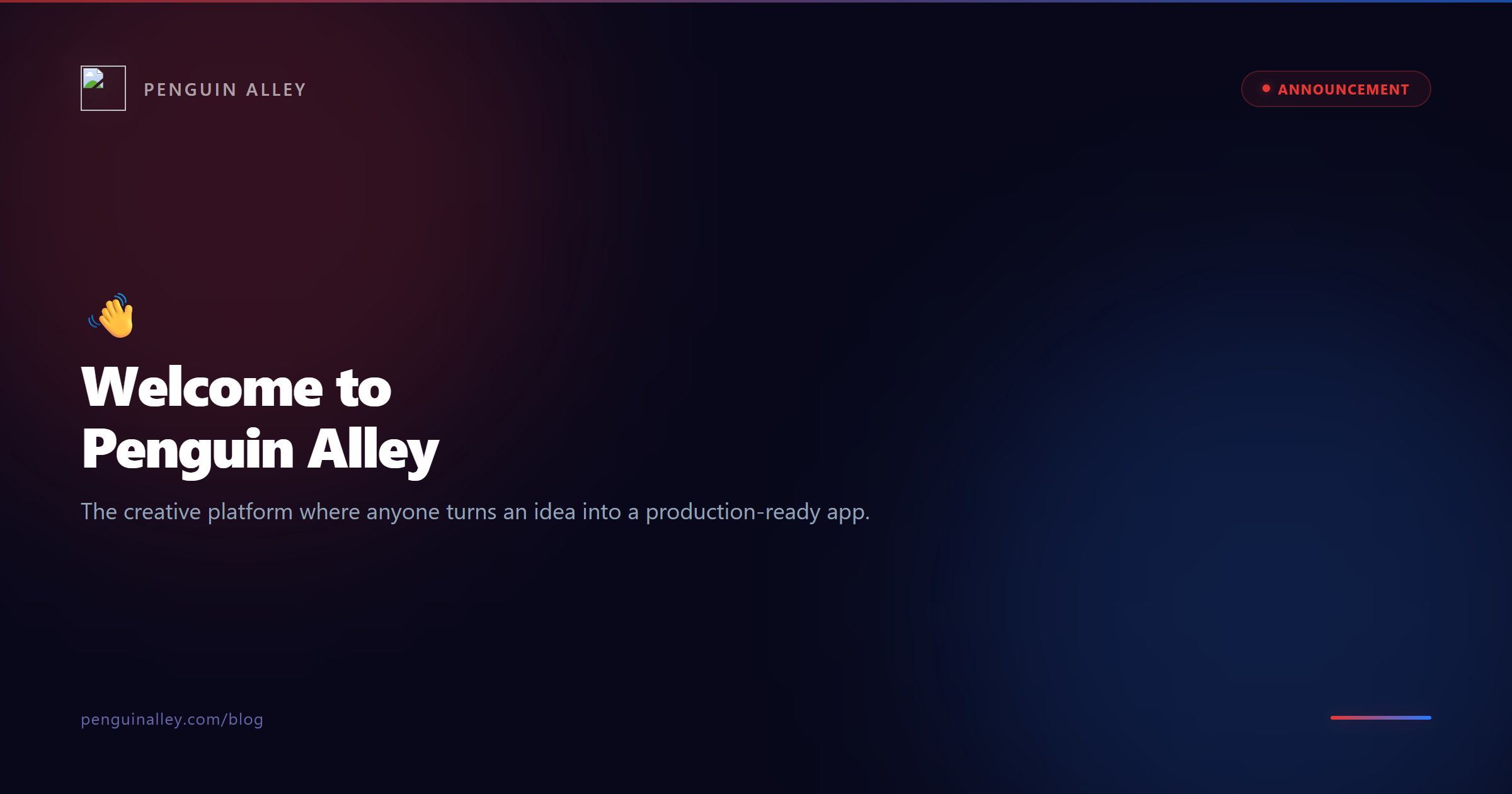 Welcome to Penguin Alley